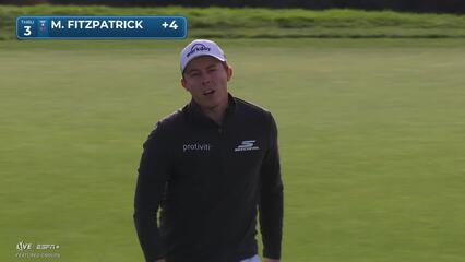Matt Fitzpatrick | Round 4 | 3rd hole | Shot 3 | 2025 Genesis