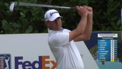 Lucas Glover | Round 2 | 16th hole | Shot 1 | 2024 Butterfield Bermuda