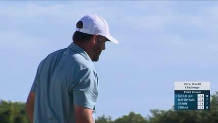 Scottie Scheffler | Round 3 | 9th hole | Shot 5 | 2025 Hero World Challenge