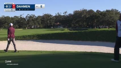 Joel Dahmen | Round 1 | 8th hole | Shot 2 | 2024 The RSM Classic