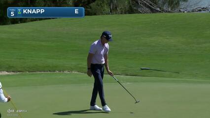 Jake Knapp | Round 1 | 5th hole | Shot 3 | 2025 Mexico Open
