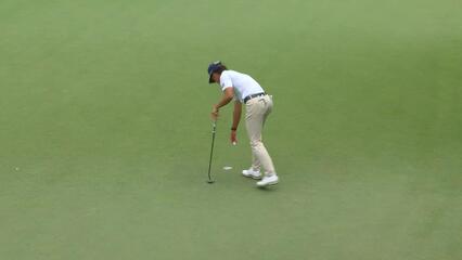 Jackson Koivun | Round 4 | 3rd hole | Shot 3 | 2025 Wyndham