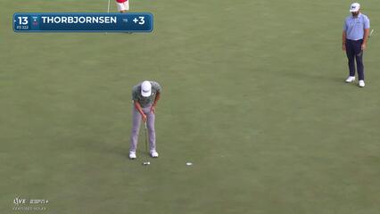 Michael Thorbjornsen | Round 1 | 13th hole | Shot 4 | 2025 3M Open