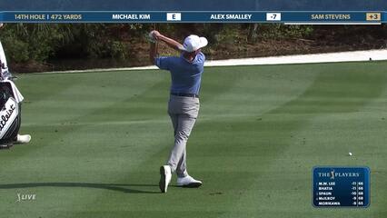 Sam Stevens | Round 2 | 14th hole | Shot 2 | 2025 THE PLAYERS