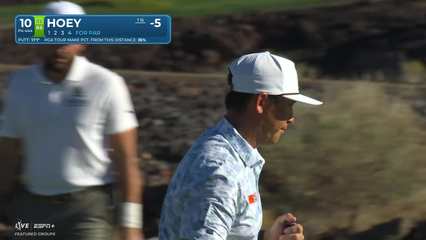 Rico Hoey | Round 2 | 10th hole | Shot 4 | 2025 Bank of Utah