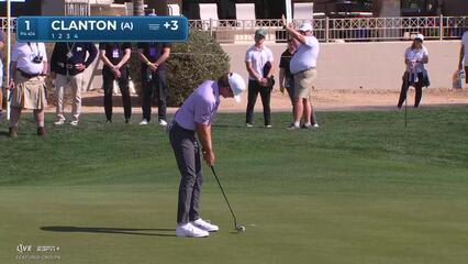 Luke Clanton | Round 2 | 1st hole | Shot 4 | 2025 WM Phoenix Open