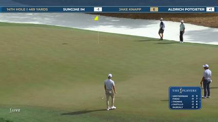 Jake Knapp | Round 1 | 14th hole | Shot 4 | 2026 THE PLAYERS