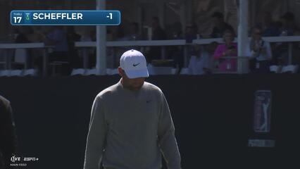 Scottie Scheffler | Round 1 | 17th hole | Shot 3 | 2025 Arnold Palmer