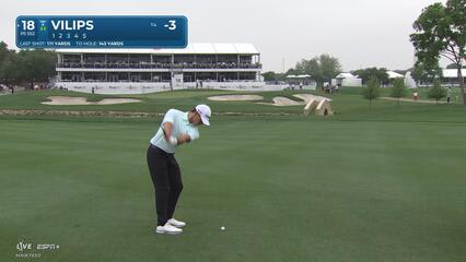 Karl Vilips | Round 1 | 18th hole | Shot 3 | 2025 THE CJ CUP