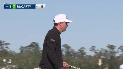 Matt McCarty | Round 1 | 8th hole | Shot 3 | 2024 The RSM Classic