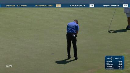 Wyndham Clark | Round 1 | 9th hole | Shot 6 | 2025 THE PLAYERS