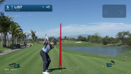 Luke List | Round 1 | 5th hole | Shot 1 | 2025 Mexico Open