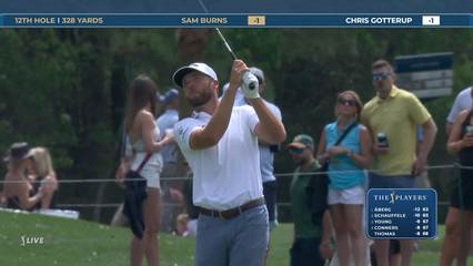 Sam Burns | Round 3 | 12th hole | Shot 2 | 2026 THE PLAYERS