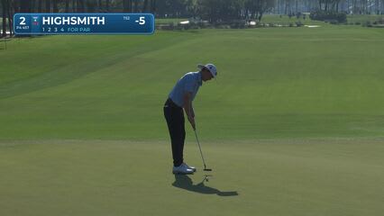 Joe Highsmith | Round 3 | 2nd hole | Shot 4 | 2025 Cognizant Classic