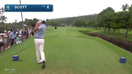 Adam Scott | Round 1 | 12th hole | Shot 1 | 2026 Sony Open