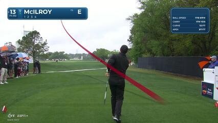 Rory McIlroy | Round 1 | 13th hole | Shot 1 | 2025 Houston Open