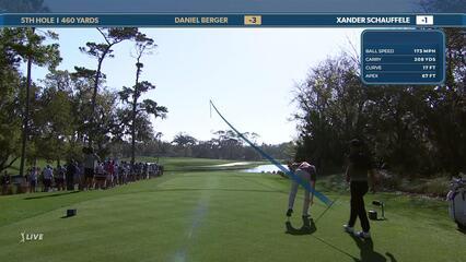 Daniel Berger | Round 3 | 5th hole | Shot 1 | 2025 THE PLAYERS