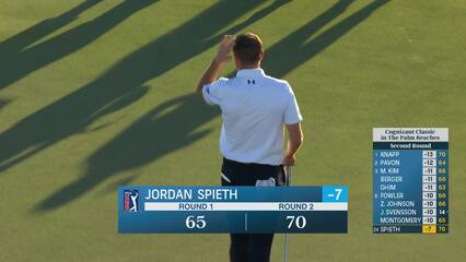 Jordan Spieth | Round 2 | 18th hole | Shot 4 | 2025 Cognizant Classic