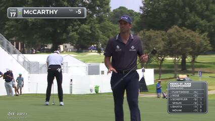 Jordan Spieth | Round 4 | 17th hole | Shot 4 | 2025 FedEx St. Jude