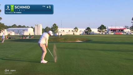 Matti Schmid | Round 4 | 3rd hole | Shot 3 | 2026 Texas Children's
