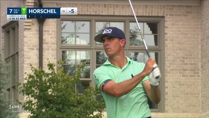 Billy Horschel | 2024 Wyndham | Round 1 | 7th hole | Shot 1