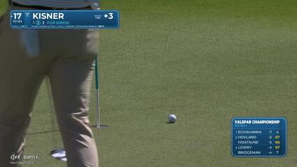 Kevin Kisner | Round 2 | 17th hole | Shot 3 | 2025 Valspar
