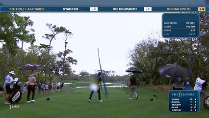 Jordan Spieth | Round 4 | 5th hole | Shot 1 | 2025 THE PLAYERS