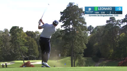 Justin Leonard | Round 3 | 13th hole | Shot 2 | 2025 Dominion