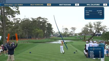 Billy Horschel | Round 4 | 16th hole | Shot 1 | 2025 THE PLAYERS