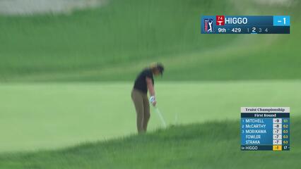 Garrick Higgo | Round 1 | 9th hole | Shot 2 | 2025 Truist Championship