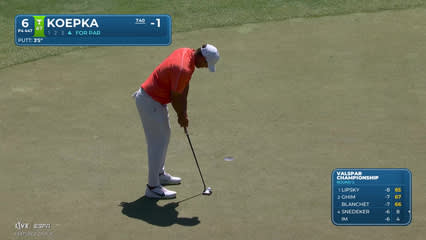 Brooks Koepka | Round 2 | 6th hole | Shot 4 | 2026 Valspar