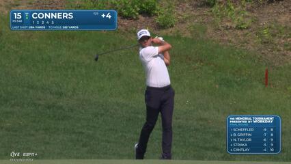 Corey Conners | Round 4 | 15th hole | Shot 2 | 2025 the Memorial
