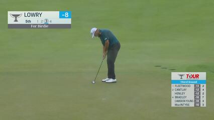 Shane Lowry | Round 3 | 5th hole | Shot 3 | 2025 TOUR Championship