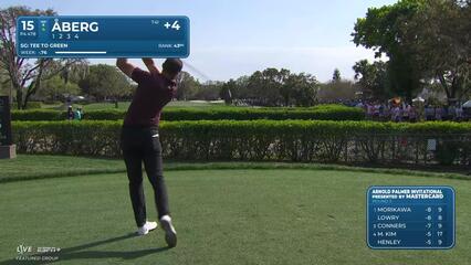 Ludvig Åberg | Round 3 | 15th hole | Shot 1 | 2025 Arnold Palmer Invitational