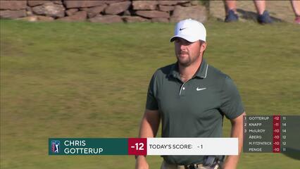 Chris Gotterup | Round 3 | 11th hole | Shot 4 | 2025 Genesis Scottish Open