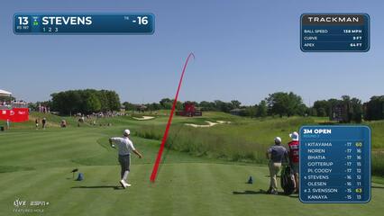 Sam Stevens | Round 3 | 13th hole | Shot 1 | 2025 3M Open