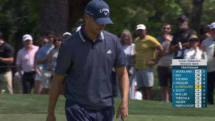 Nicolai Højgaard | Round 3 | 2nd hole | Shot 2 | 2026 Texas Children's