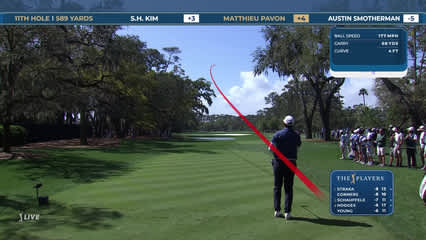 Matthieu Pavon | Round 2 | 11th hole | Shot 1 | 2026 THE PLAYERS