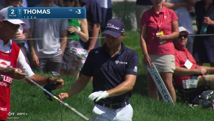 Justin Thomas | Round 2 | 2nd hole | Shot 2 | 2025 Travelers