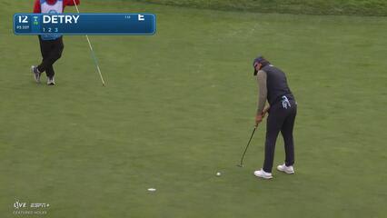Thomas Detry | Round 1 | 12th hole | Shot 3 | 2025 AT&T Pebble Beach