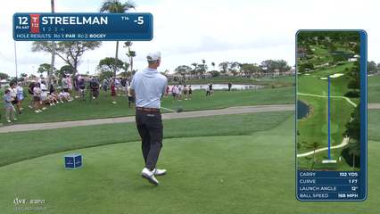 Kevin Streelman | Round 3 | 12th hole | Shot 1 | 2026 Cognizant Classic