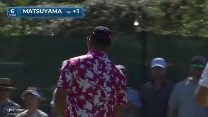 Hideki Matsuyama | Round 2 | 6th hole | Shot 4 | 2026 Sony Open