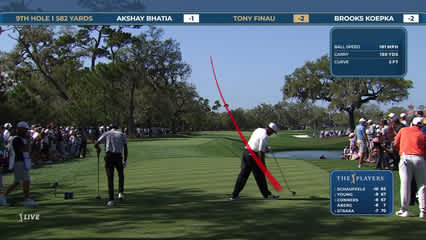 Tony Finau | Round 2 | 9th hole | Shot 1 | 2026 THE PLAYERS