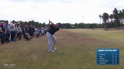 Sepp Straka | Round 1 | 3rd hole | Shot 2 | 2025 Genesis Scottish Open