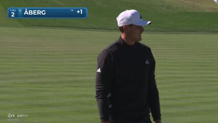 Ludvig Åberg | Round 1 | 2nd hole | Shot 4 | 2025 Arnold Palmer