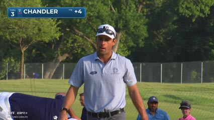 Will Chandler | Round 4 | 3rd hole | Shot 4 | 2025 Charles Schwab