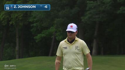 Zach Johnson | Round 4 | 15th hole | Shot 4 | 2025 John Deere