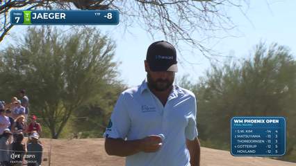 Stephan Jaeger | Round 4 | 7th hole | Shot 3 | 2026 WM Phoenix Open