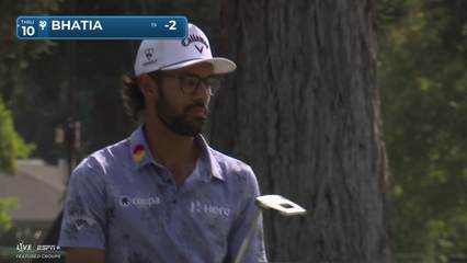 Akshay Bhatia | Round 1 | 1st hole | Shot 4 | 2025 Procore