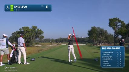 William Mouw | Round 1 | 3rd hole | Shot 1 | 2025 The RSM Classic